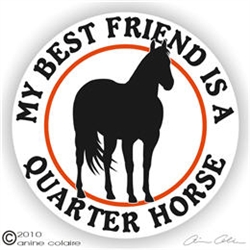 Quarter Horse Vinyl Decal