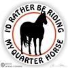 Quarter Horse Vinyl Decal