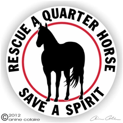 Quarter Horse Vinyl Decal