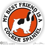 Cocker Spaniel Decal