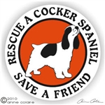 Cocker Spaniel Decal