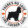 Cocker Spaniel Decal