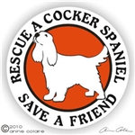 Cocker Spaniel Decal