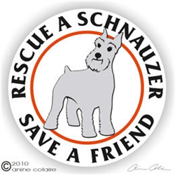 Schnauzer Decal