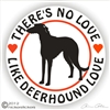 Scottish Deerhound Decal