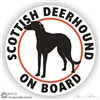 Scottish Deerhound Decal