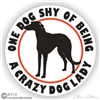 Scottish Deerhound Decal