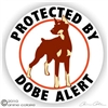 Doberman Decal