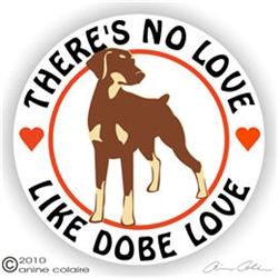 Doberman Decal