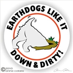 Earthdog Decal