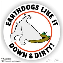 Earthdog Decal