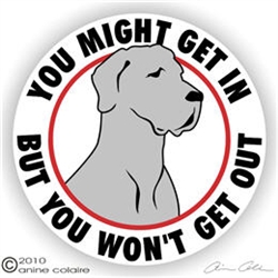 Great Dane Decal