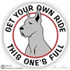 Great Dane Decal