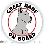 Great Dane Decal