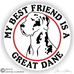 Great Dane Decal