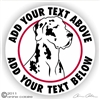 Great Dane Decal