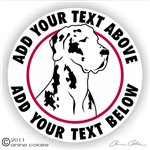 Great Dane Decal