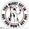 Great Dane Decal