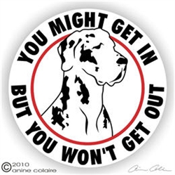 Great Dane Decal