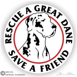 Great Dane Decal