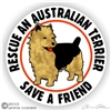 Australian Terrier Decal