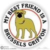 Brussels Griffon Decal