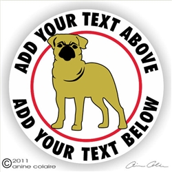 Brussels Griffon Decal