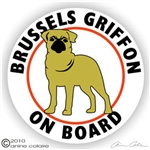 Brussels Griffon Decal