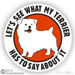 Norfolk Terrier Decal