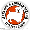 Norfolk Terrier Decal