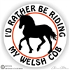 Welsh Cob Horse Trailer Decal