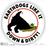 Earthdog Decal