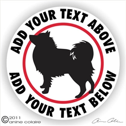 German Spitz Decal