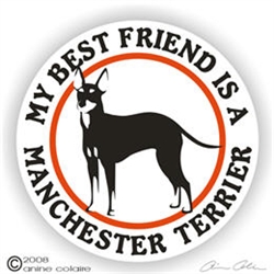 Manchester Terrier Decal