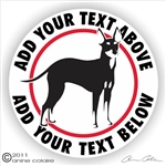 Manchester Terrier Decal