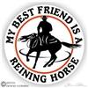 Horse Reiner Horse Trailer Window Decal