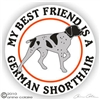 German Shorthaired Pointer Decal