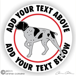 German Shorthaired Pointer Decal