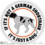 German Shorthaired Pointer Decal