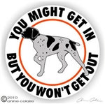 German Shorthaired Pointer Decal