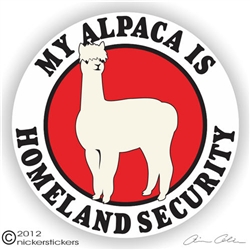 Alpaca Decal