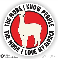 Alpaca Decal