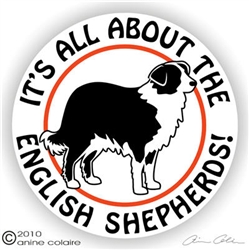 English Shepherd Decal