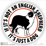 English Shepherd Decal