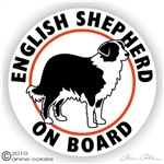 English Shepherd Decal