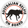 Australian Kelpie Decal