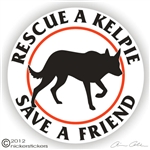 Australian Kelpie Decal