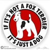 Fox Terrier Decal