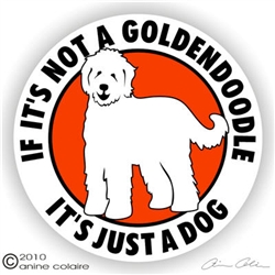 Goldendoodle Decal