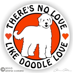 Goldendoodle Decal